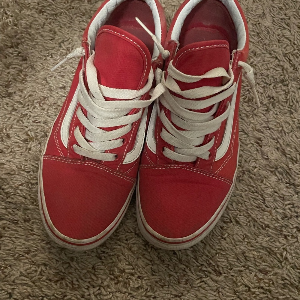 Red Vans - Picture 4 of 4